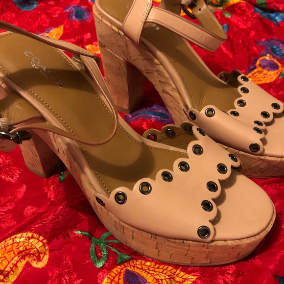 COACH PLATFORM SANDALS - Picture 5 of 8